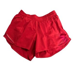 Lululemon Hotty Hots Shorts Red Size 4
